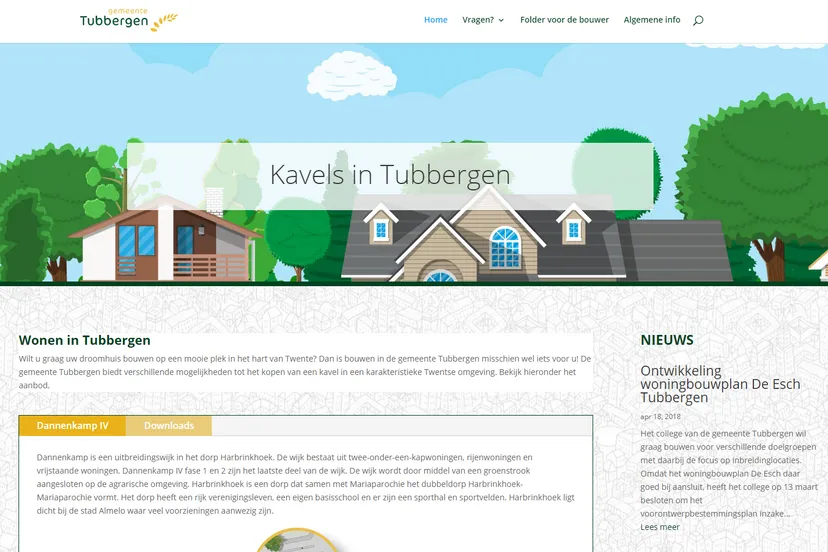 kavelwebsite gemeente tubbergen