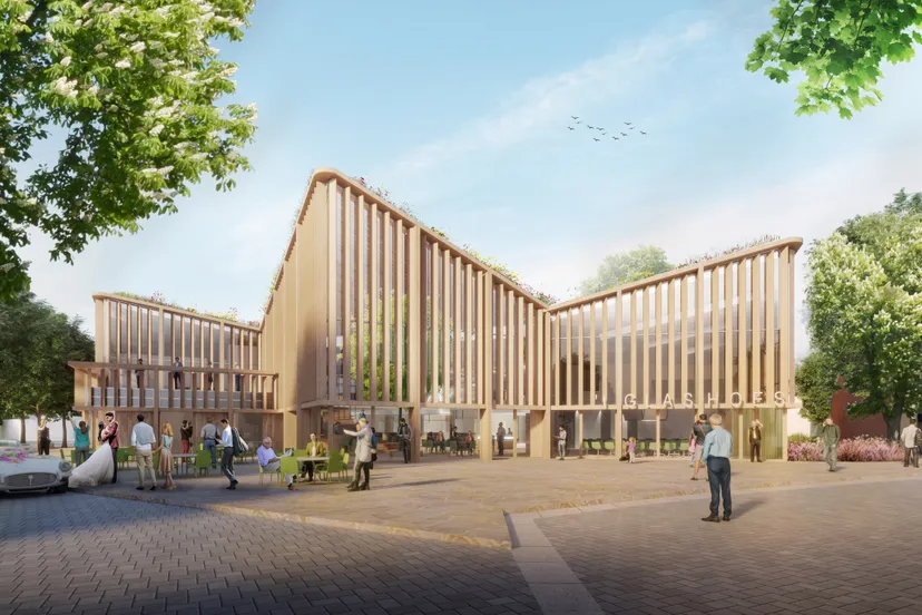 noaberkracht naar het glashoes