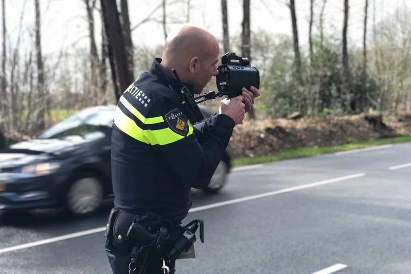snelheidscontrole politie