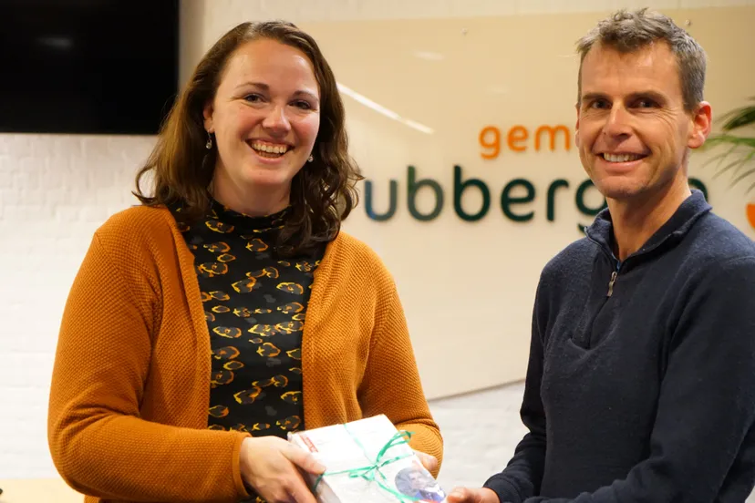 wethouder berning en gerhard ter maat