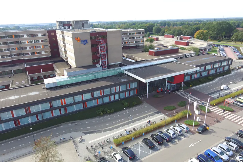 zgt almelo gebouw drone parkeerplaats 2