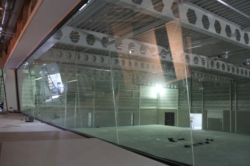 zicht vanuit kantine