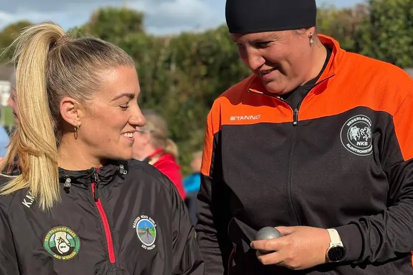 Silke Tulk en Kelly Mallon