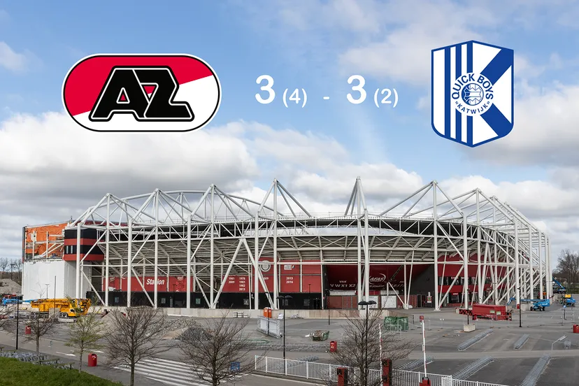 az stadion met uitslag kopieren