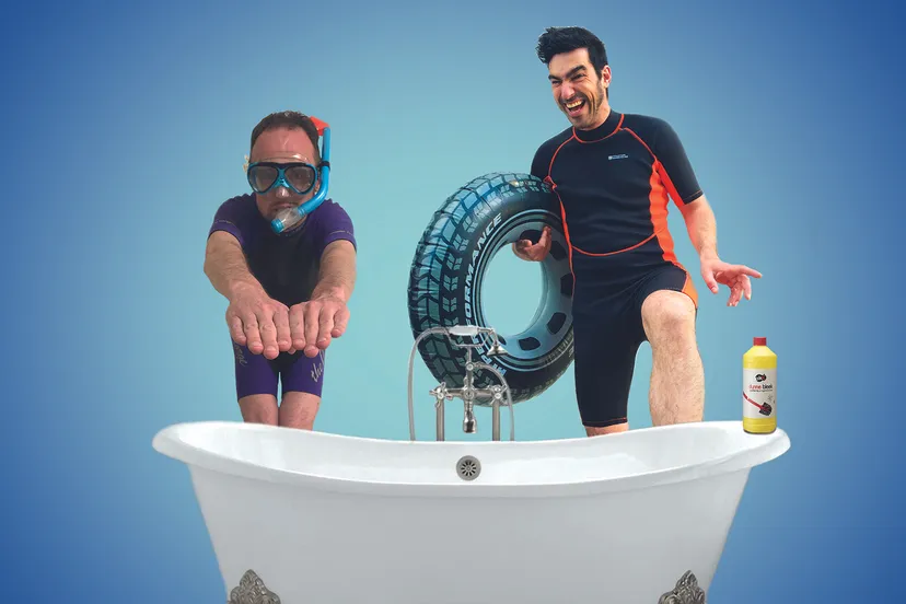 baadt het niet landscape at piepschuim