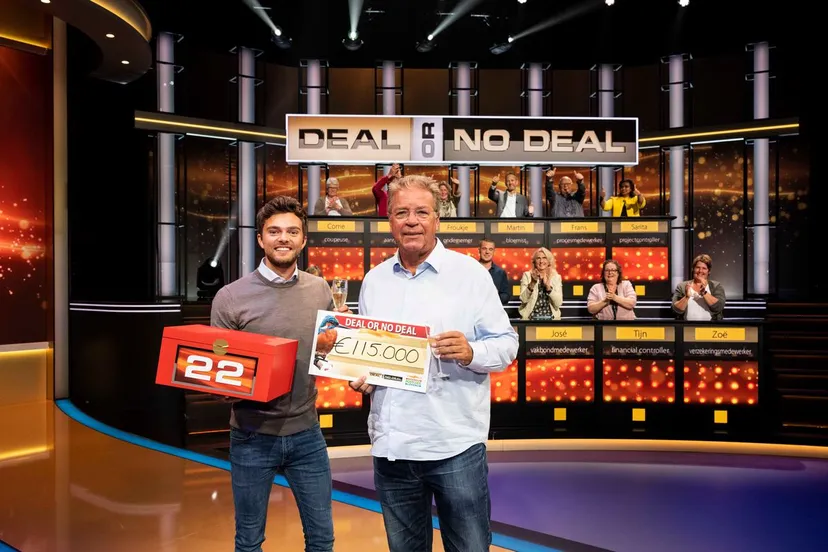 koos uit west graftdijk wint 115000 bij tv show deal or no deal