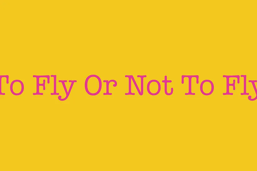 to fly or not to fly