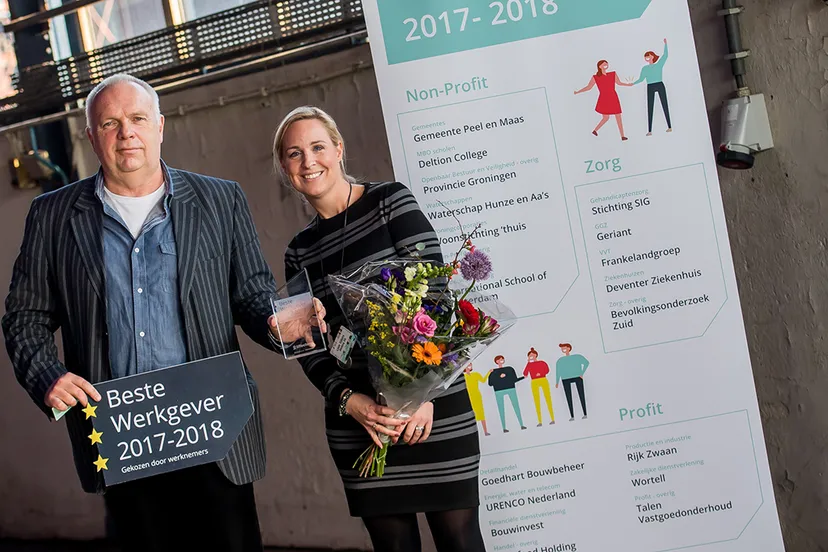 uitreiking award beste werkgever sig highres