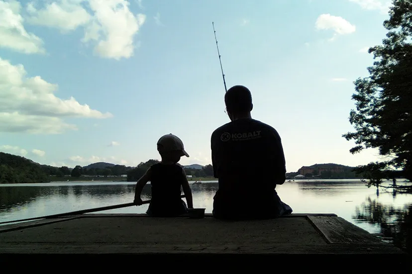 vader en zoon public domain