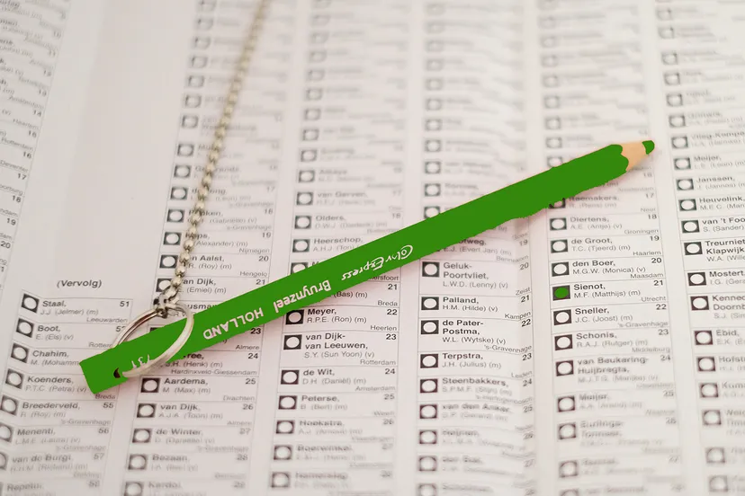 voting form and red pencil of the 2017 dutch elections 32618941904 2