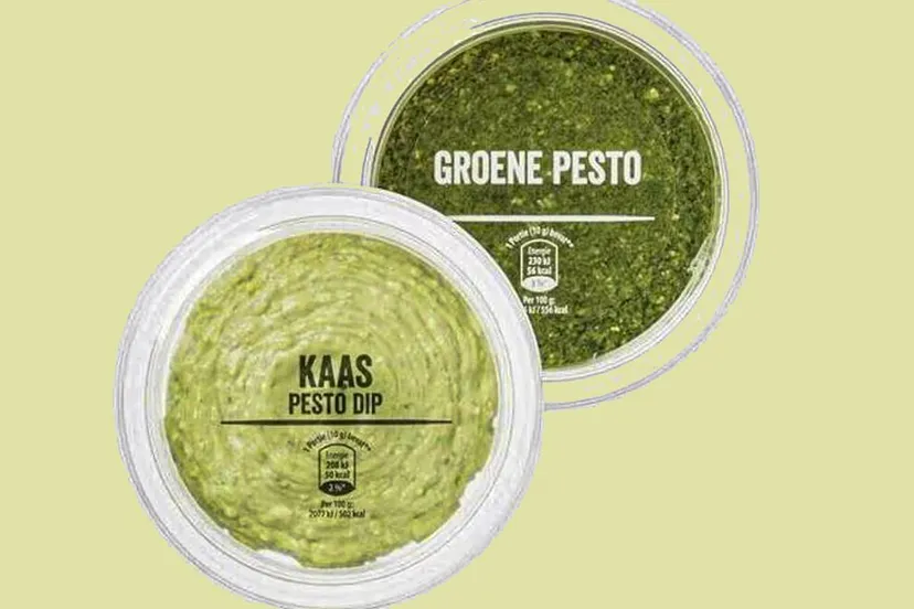groene pesto en kaas pesto dip kopie