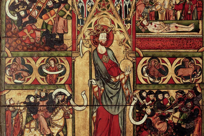 2 detail altaarfrontaal trondheim noordwegen ca 1300 nidaros catedral trondheim