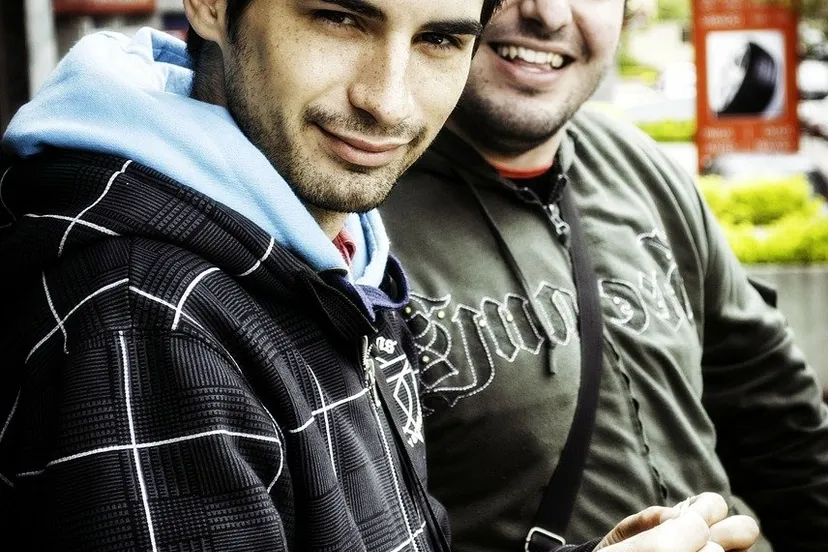 asielzoekers two boys