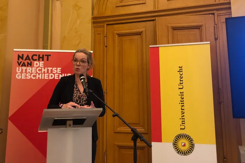 beatrice de graaf hoogleraar aan universiteit utrecht opent nacht van de utrechtse geschiedenis