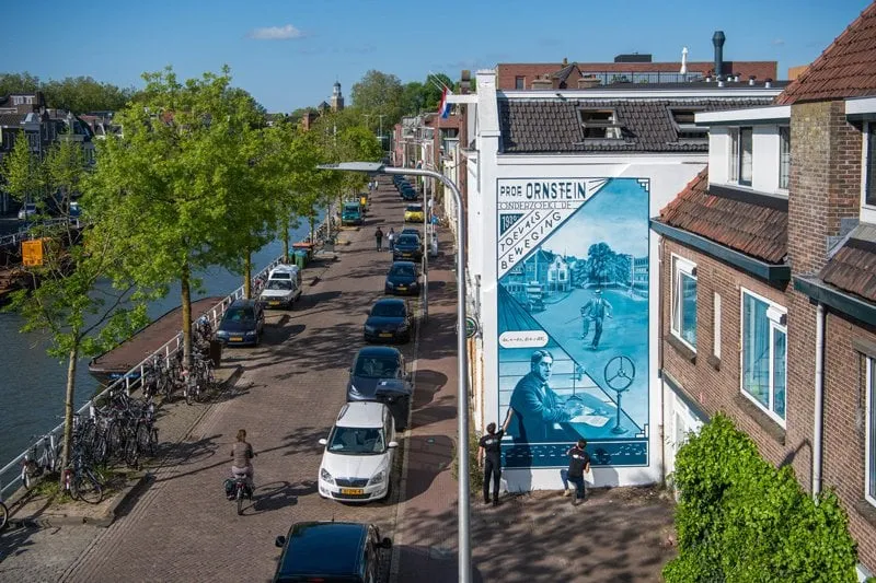 beta ornstein muurschildering