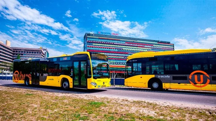 bussen u ov rijden bij utrecht science park