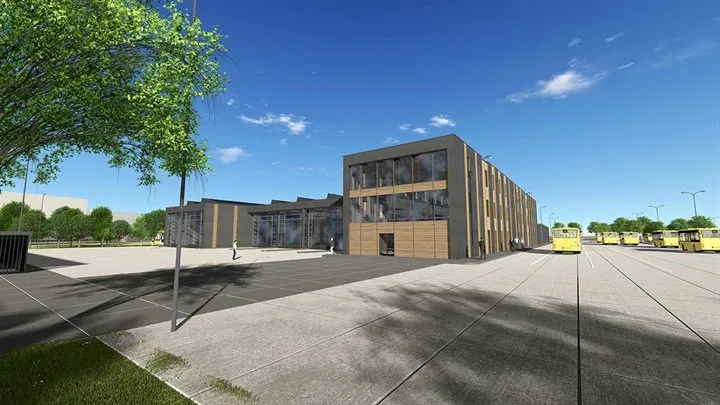 busstalling bij p r westraven