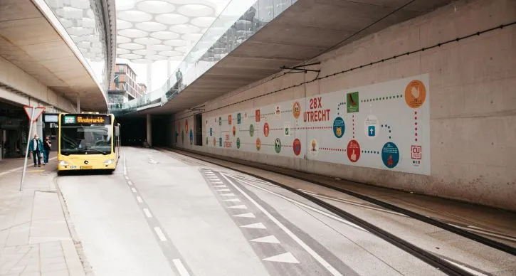 busstation centrum zijde juni 2021