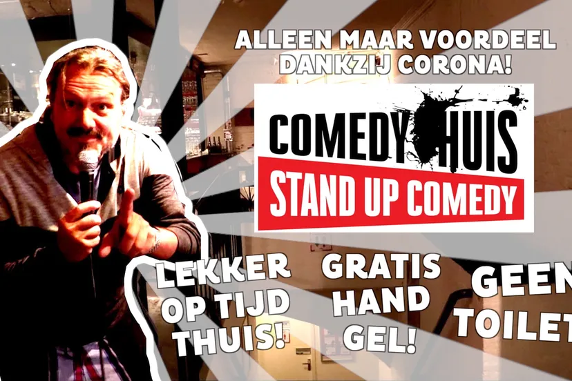 comedyhuis coronashows in juni 2020 screenshot