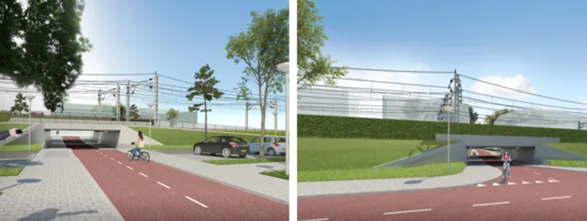 fietstunnel locomotiefstraat