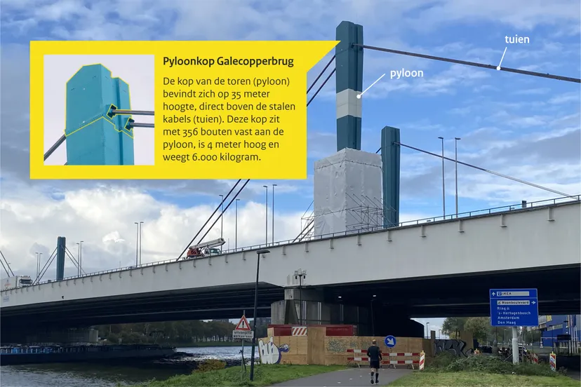galecopperbrug pyloonkop oost
