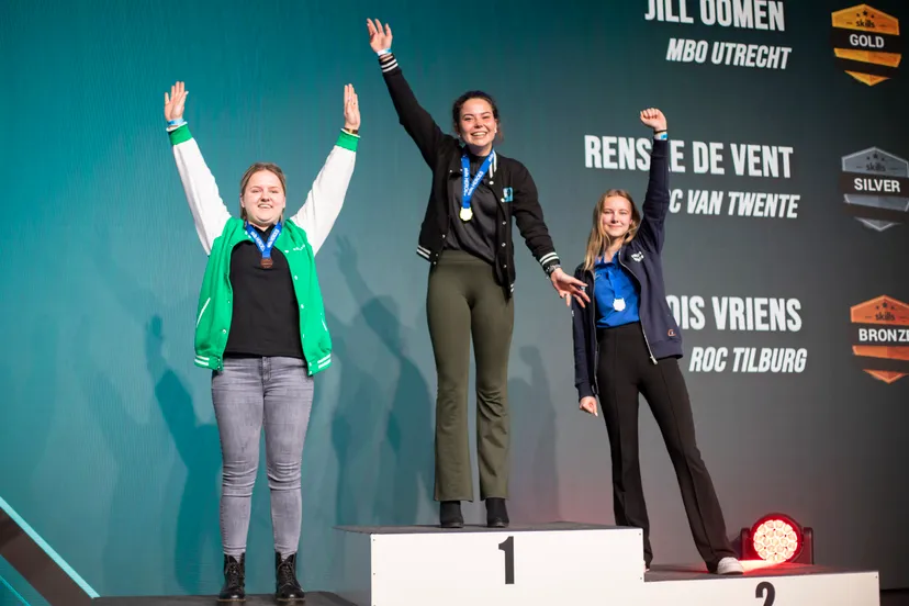 gouden medaille student jill oomen mbo utrecht