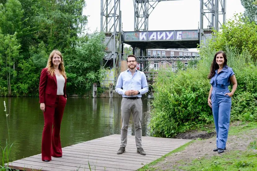 groepsfoto rick mirthe en hester