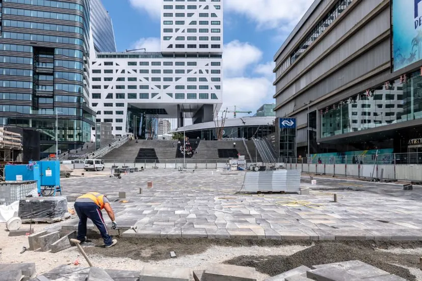 jaarbeursplein schots tapijt