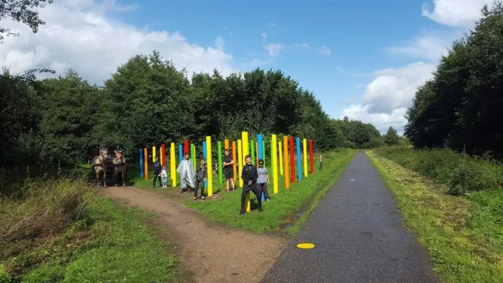 kleurrijke route gagelbos
