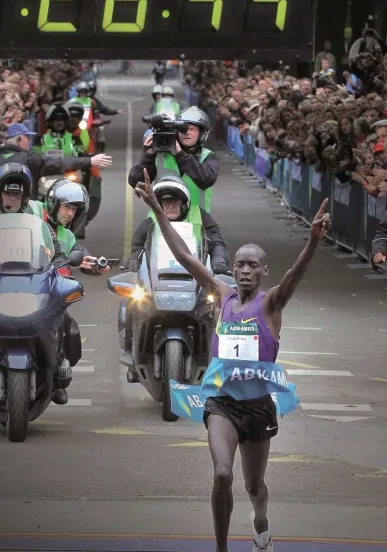 leonard komon singelloop utrecht 2010