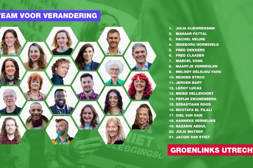 lijst groenlinks utrecht 2022
