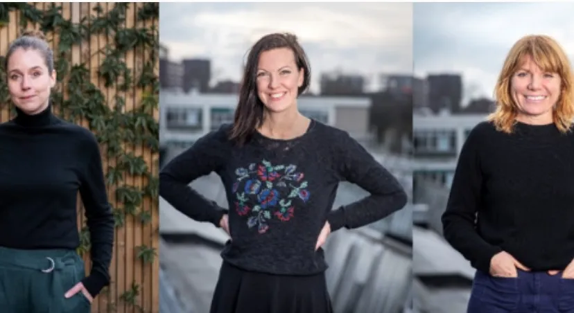 modeweken mijn lievelingstrui vlnr fenny marjolein nynke