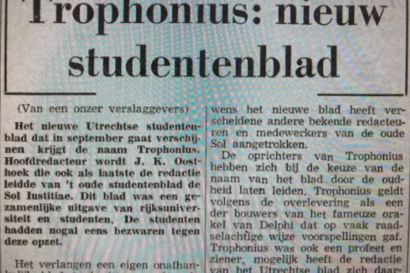 nieuw studentenblad