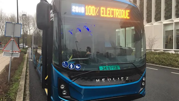 nieuwe elektrische bus