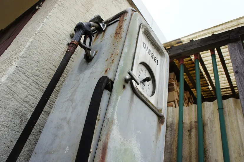 old gas pump 221836 12802