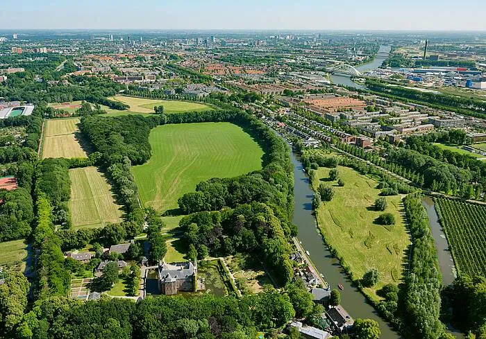oud zuilen luchtfoto