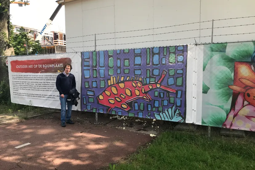 outsider art op de bouwplaats