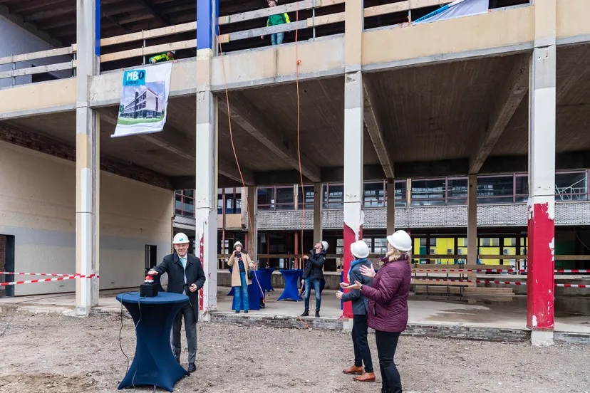 persbericht start bouw onderwijsboulevard mbo utrecht fotgraaf arend jan hermsen