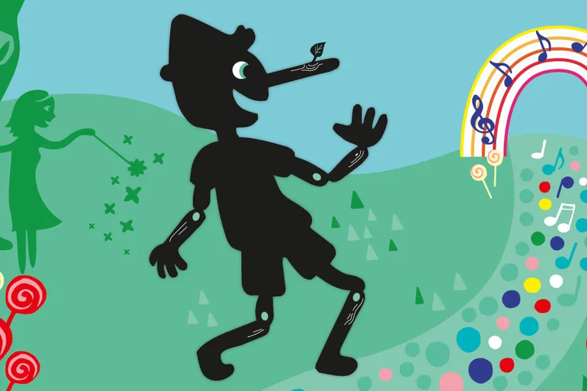 pinokkio liggend beeld groot