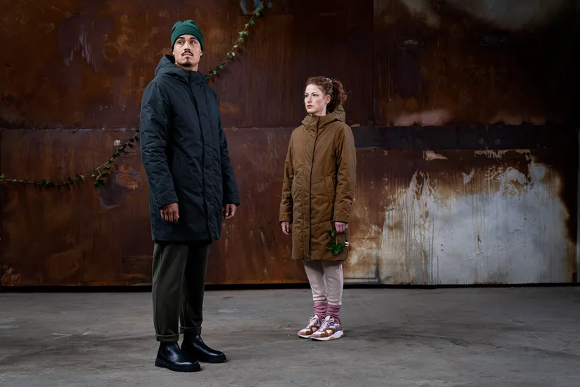 plant army moss green man leaf brown woman 1920 x 1280