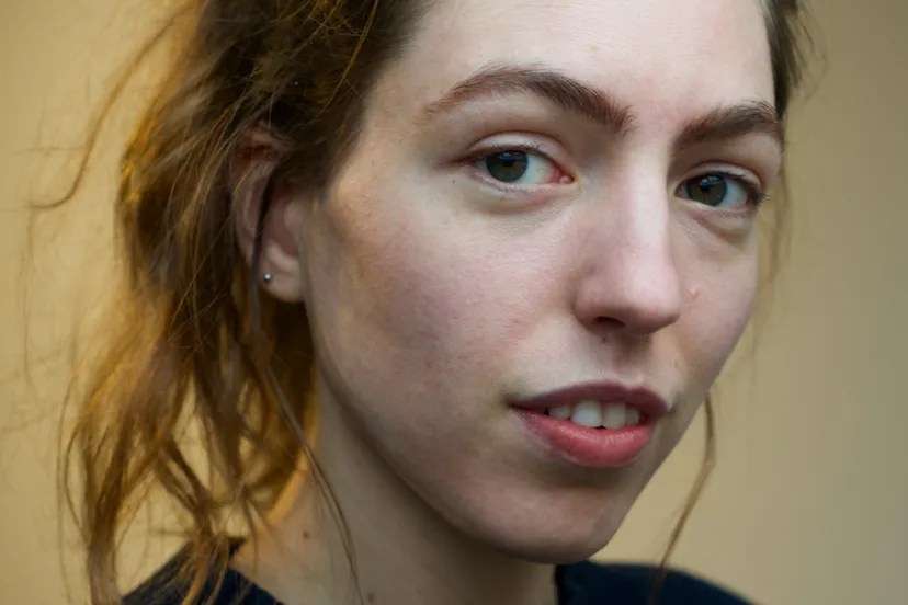 portret sam scheuermann door koen van der heijden