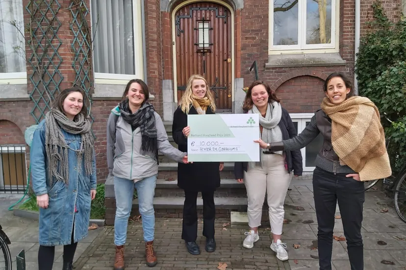 richard hoogland prijs 2021 winnaar team achter de geraniums