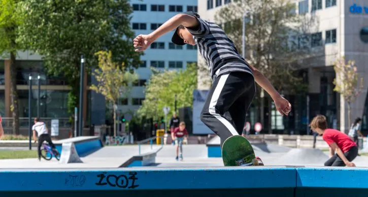 skatebaan jaarbeursplein