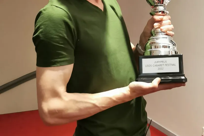 stefan hendrikx winnaar leids cabaretfestival 2022 foto stefan hendrikx