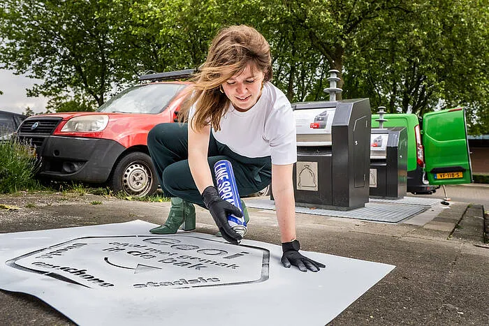 susanne schilderman zwerfvuilactie