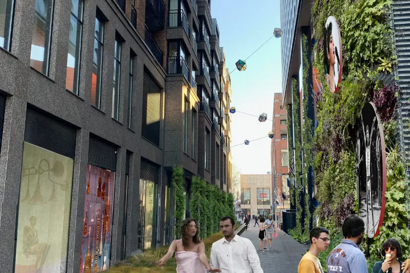 vlaamse toren met groen