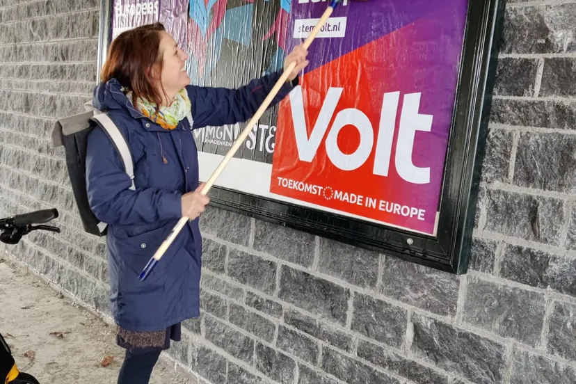 volt utrecht posters plakken