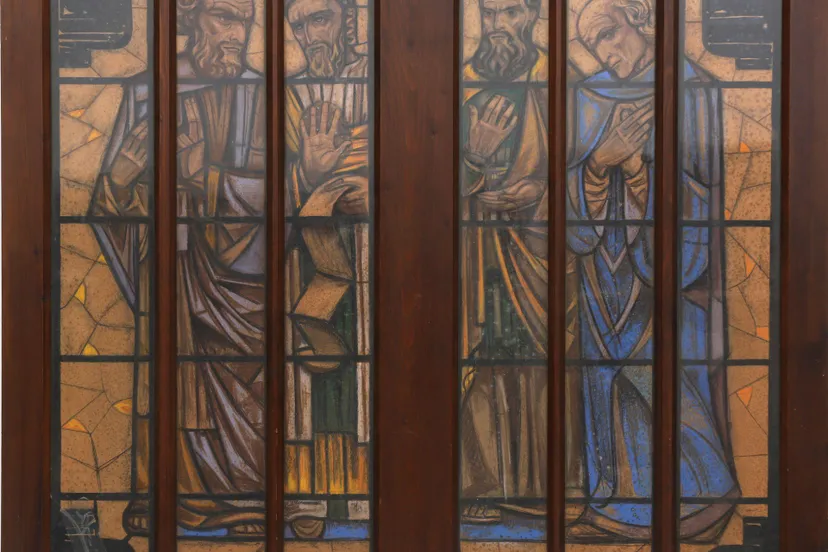 voorontwerp evangelisten raam zuidertransept domkerk rn roland holst december 1925