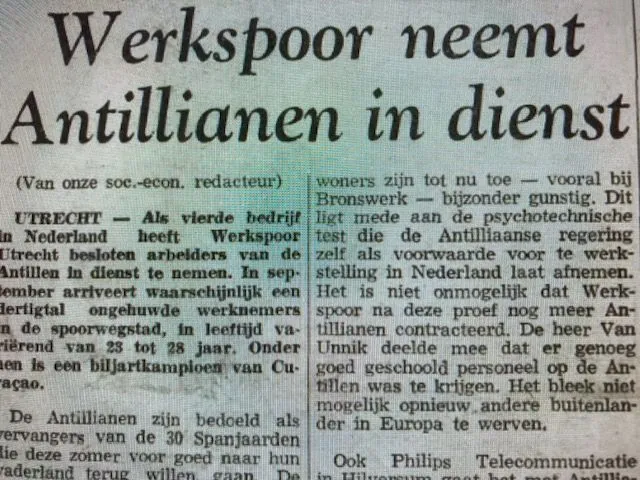 werkspoor antillianen