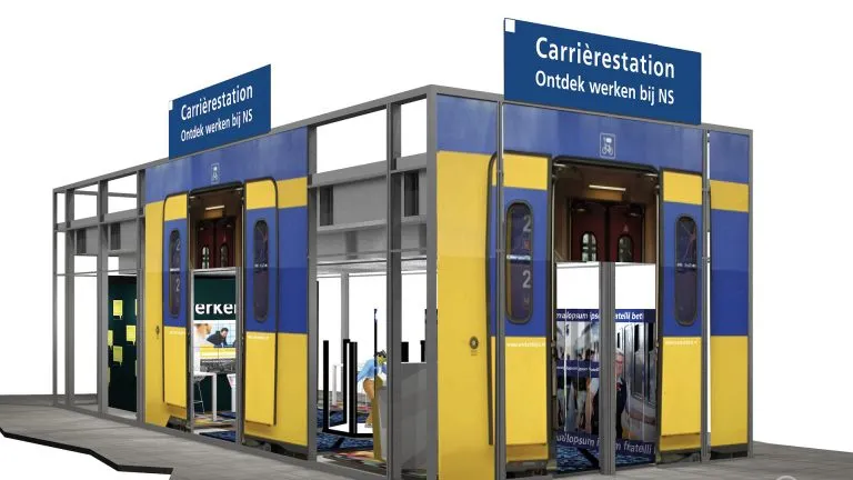 zijaanzicht carrierestation storeforbrands videowall en plasmaschermen 1920 x 1080 def px 768x432